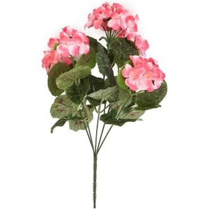 FLEUR ARTIFICIELLE Géranium Artificiel, Fleurs Roses, Plantes Artific