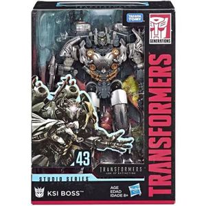 FIGURINE - PERSONNAGE Boss KSI - 6,5 pouces Hasbro Transformers Toys Studio Series 43 Voyager Class Age of Extinction Movie KSI Bos