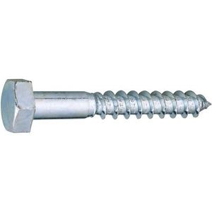Tirefond Acier Zingu/é 12X100 Boite de 50 Vynex