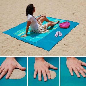 Serviette De Plage En Microfibre RHODAN - Taille XXL 140x170 Cm - Ultra Absorbante, Sèche Rapidement, Légère Et Compacte - Anti-sable