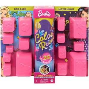 POUPÉE Poupée adolescente Barbie Color Reveal Dogpark/fil