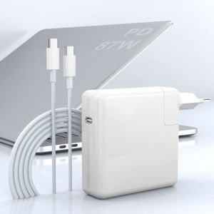Chargeur Mac Book USB C 67W, Chargeur Rapide pour Ordinateur Portable pour  MacBook Pro 12/13 / 14/15 Pouces, MacBook Air 13/15 Pouces 2018-2020, iPad  Pro, Huawei, Lenovo, HP, Samsung, Dell 