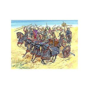 FIGURINE - PERSONNAGE Figurines de la cavalerie perse et chariot - ZVEZDA - Jouet pour adulte - Utilisation extérieure