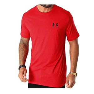 T-SHIRT Tee-shirt homme Under Armour Sportstyle LC SS roug