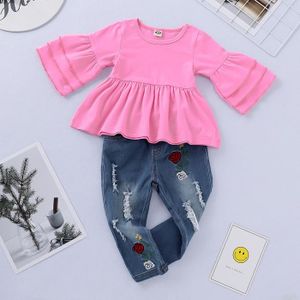 Nourrisson bébé filles garçons à manches courtes Géométrie Imprimé Ange jumpsuit chiffon