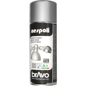 PEINTURE - VERNIS Aérosol peinture effet inox 400 ml, NESPOLI