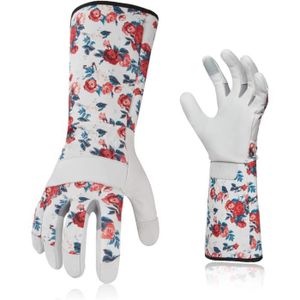 Gants de jardinage Gauntlet pour femmes et hommes, gants d'élagage