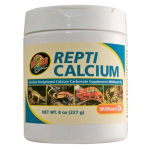 COMPLÉMENT ALIMENTAIRE ZOOMED Complément alimentaire de calcium - Pour reptile - 226 g