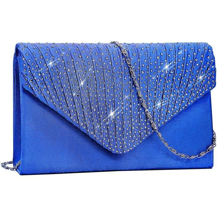 TOFBS Pochette Femme Soirée Clutch Élégante Sac à Main