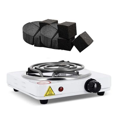Allume-Charbon Électrique 1000W – Plaque Chauffante 5 Niveaux Pour Chicha, Barbecue, Camping, Cuisine Rapide Et Sans Flamme