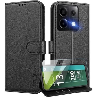 Coque Luxe Antichoc Cuir PU Pour Xiaomi Poco X6/M6/X5 Pro/Redmi Note 13/12 Pro