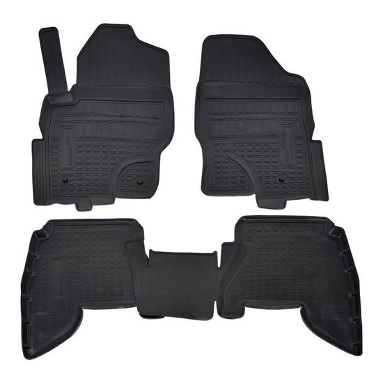 Tapis De Sol En Feutre Pour Nissan Pathfinder R51 (2005-2014) - Noir, Neuf Sur Mesure