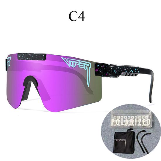 Pit Viper Series Uv400 Lunettes De Soleil Polarisées Cyclisme Sport Goggles C22 1 Pi Ce