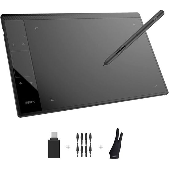 Tablette Graphique - Limics24 - À Dessin Compatible Linux 12 Touches Tablette Graphique - Limics24 - À Dessin Compatible Linux 12 Touches