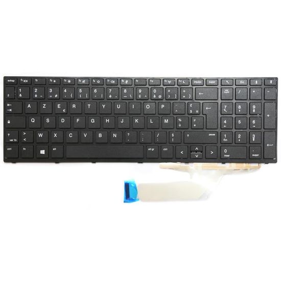 Touche de Clavier Français pour HP ProBook 450 G6 455 G6 455R G6 / G7