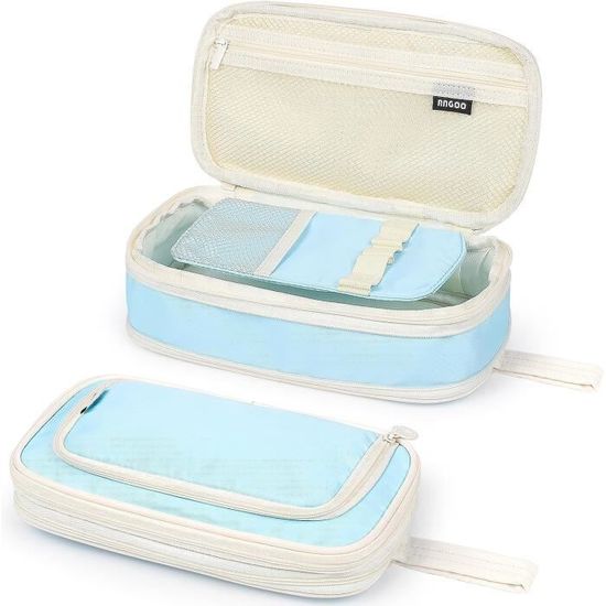 Capybara Kawaii Trousse Scolaire Avec Accessoires - Set Papeterie Mignonne Et Pratique