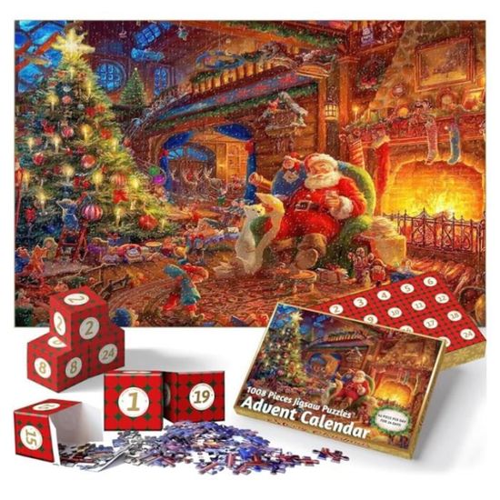 Professor Puzzle - Calendrier De L'Avent Puzzles - 50 pieces Professor Puzzle - Calendrier De L'Avent Puzzles - 50 pieces