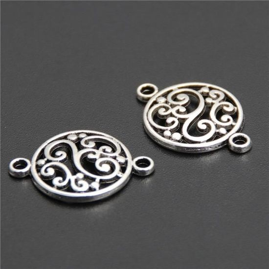 Fermoirs Bijoux Fabrication Lot 3 Boucles Collier Argent Sterling 925 - 9mm - Connecteur Pendentifs DIY - My-Bead Boucles Bijoux DIY Sans Nickel