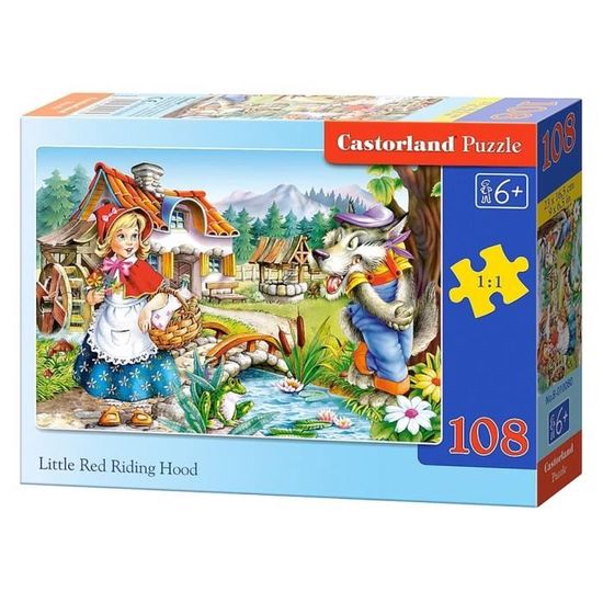 Mb Puzzle Disney Les Contes De Fees - Le Petit Chaperon Rouge 1993