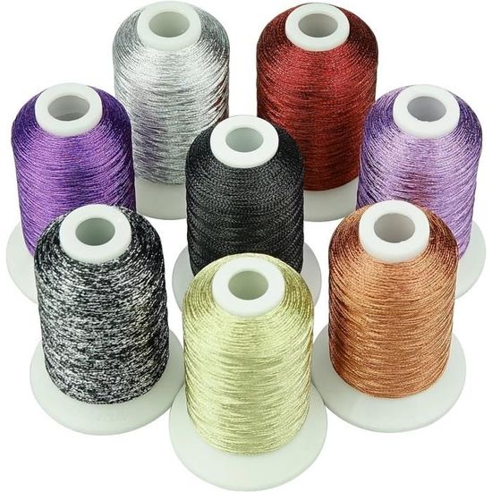 Ensemble de fils à broder Brother 40 couleurs – Make ma