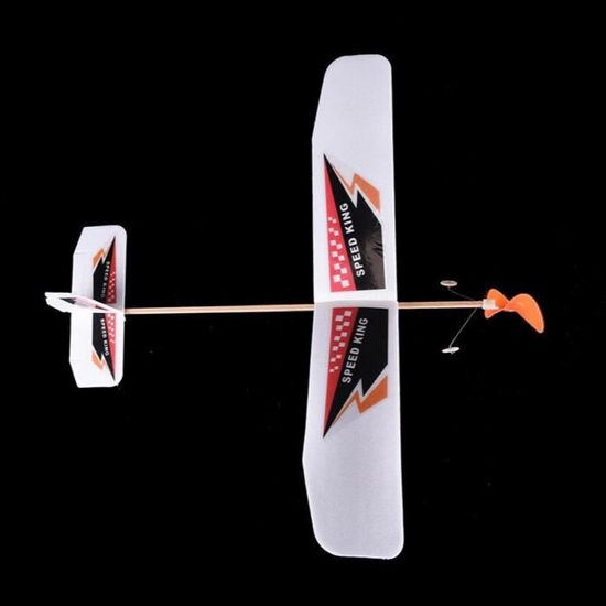 Bricolage lueur planeur fronde modèle d'avion jouets pour enfants garçons jeu interactif en