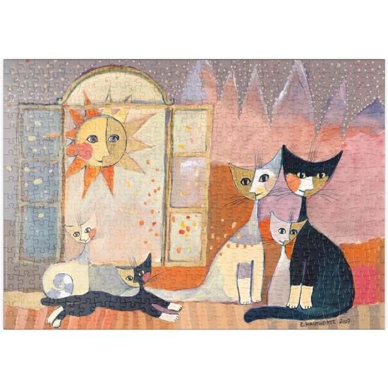MyPuzzle Passeggiata – Rosina Wachtmeister | Puzzle Premium 500 Pezzi | Cartone Spesso 2mm | 48x34 Cm