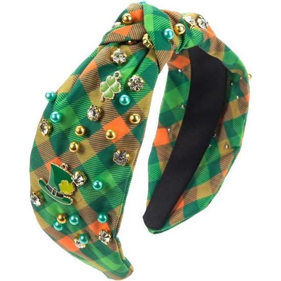 Bandeau Tête Femme Carabela Haïti - Tissu Coton - Création Anjero Paris - Neuf Avec étiquettes