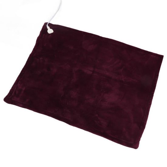 Couverture Chauffante électrique 120x60 Cm - Polaire Premium, 2 Réglages, Arrêt Automatique - Lavable Machine 40°C - Économique (3p/h) - 2