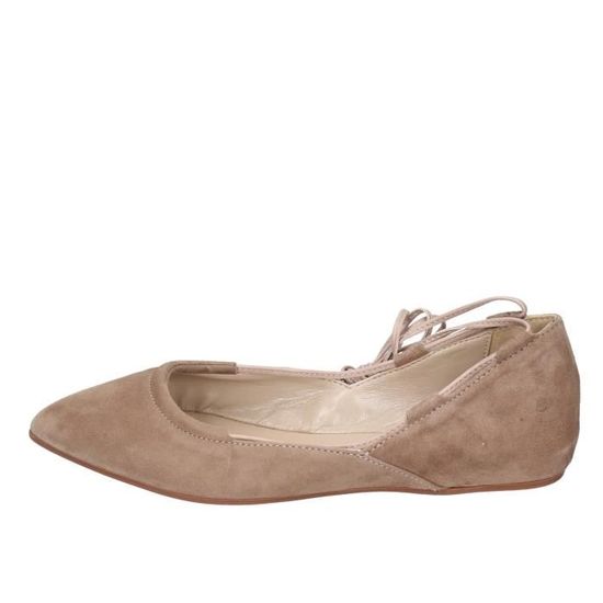 Ballerines En Daim Beige Minelli - Pointure 36 - Occasion Très Bon état