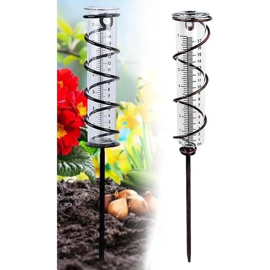 Pluviomètre En Plastique SALALIS - Collecte De L'eau De Pluie Et Mesure