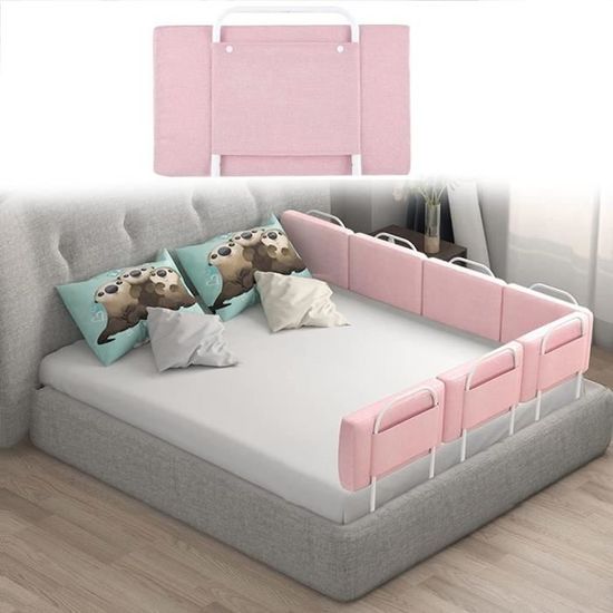 Kidsbuddy 200CM Barrière de Lit Enfant,Barriere de Securite Enfant