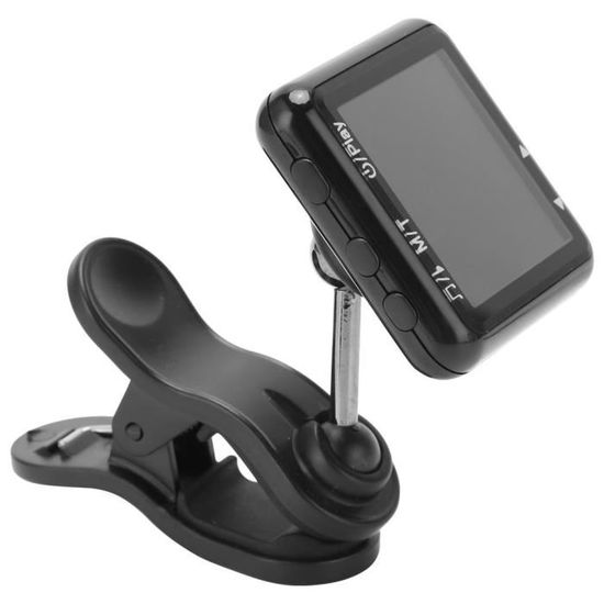 TMISHION Accordeur de métronome pour guitare Guitare métronome accordeur rechargeable électrique