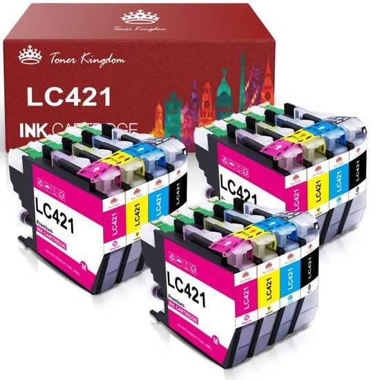 LC421XL LC-421 Cartucce, Alta Capacità, 500 Pagine Compatibili - Foto 7