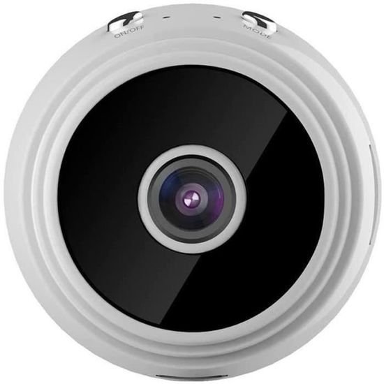Mini Caméra Espion WiFi 2K - Surveillance Discrète Maison & Voiture Avec Vision Nocturne