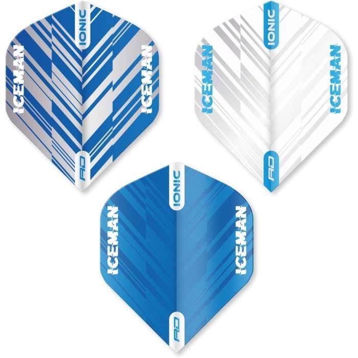 PATIKIL Flèche Tige Intégrée & Vols, 12 Paquet Léger Plastique