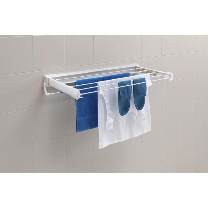 Metaltex Sechoir Mural Rapallo 5 M Achat Vente Fil A Linge