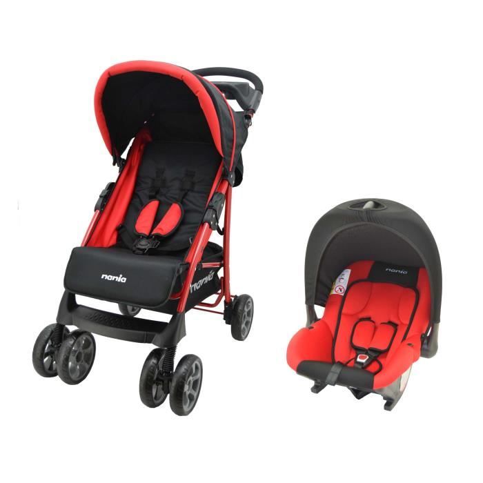 Poussette combiné nania clearance