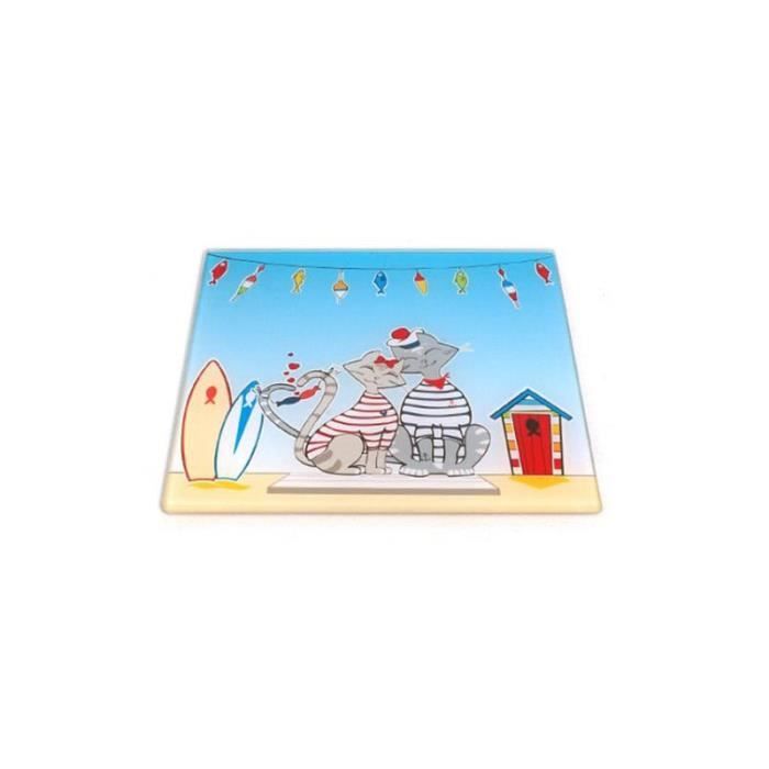Dessous de plat Roxy - 20 x 20 cm - Verre