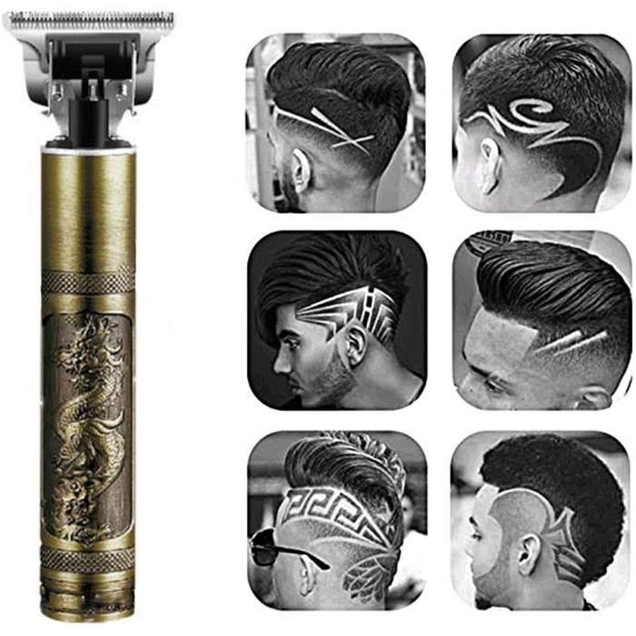 Électrique Pro Li Liner Toilettage Coupe sans fil T-Blade Trimme, Tondeuses à cheveux pour hommes Tondeuse à barbe sans fil Kit