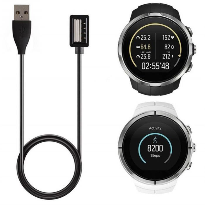MONTRE OUTDOOR Chargeur de station de charge de câble USB amovible portable pour SUUNTO SPAR TAN - 9 bg1583 SDF1583