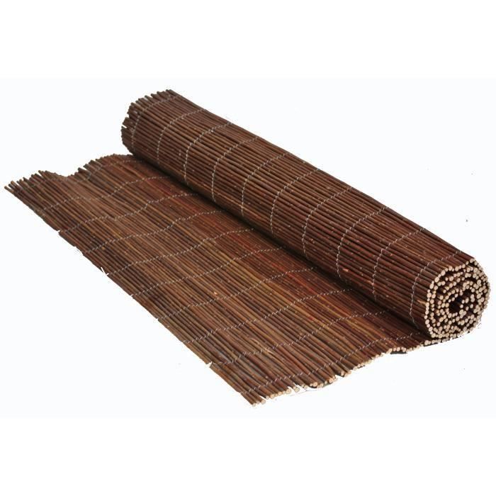 CLOTURE OSIER NATUREL 1,5M X 5M