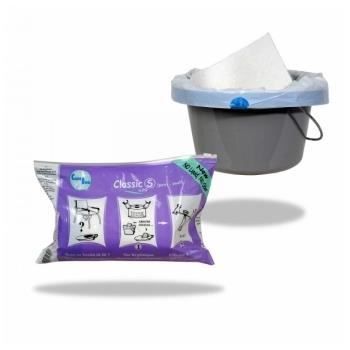 20 sacs hygiéniques pour bassin de lit