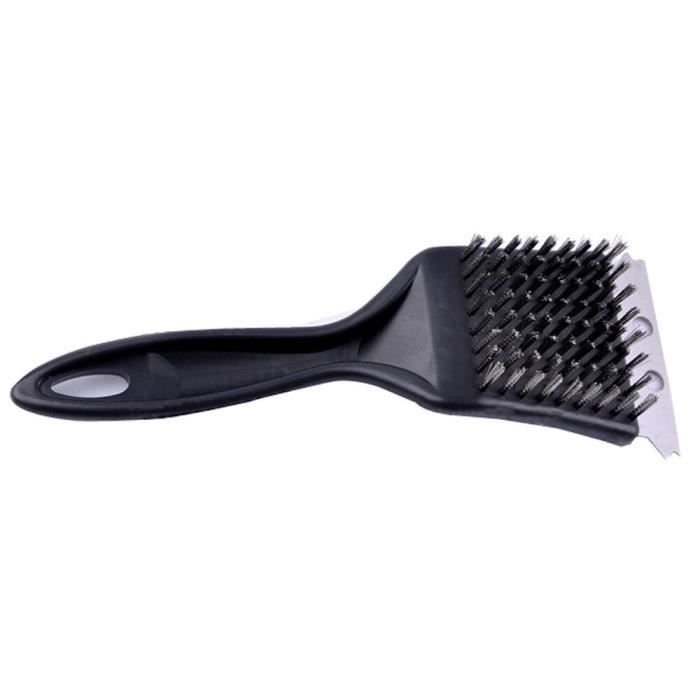 Nouveaux accessoires pour Barbecue acier inoxydable brosse de nettoyage pour Barbecue poignée en plastique Churrasco nettoyant pou