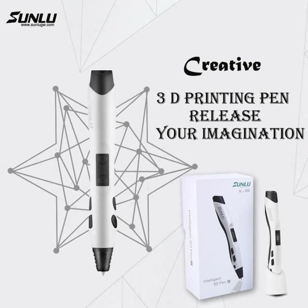 impression 3D stylo Doodling Dessin troisième génération Govec la création Gortistique_EE1280 Go36976