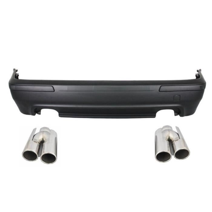Pour BMW 5er E39 Double Sortie M5 Look 95-03 Pare-chocs+Silencieux d'échappement ACS