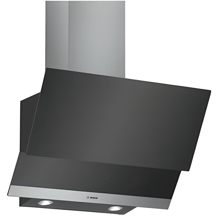 HOTTE MURALE BOSCH INCLINEE 90CM 629M3/H NOIR