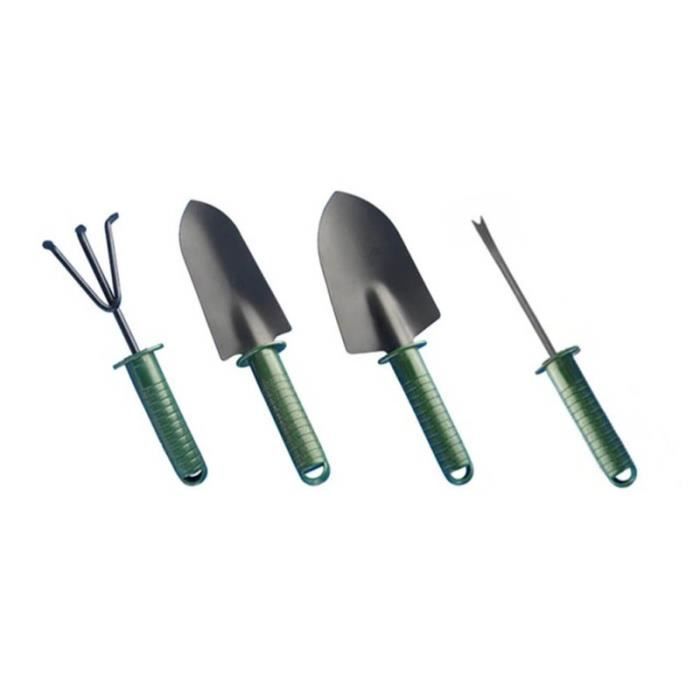 4 pièces ensemble d'outils de jardinage enfants Mini pelle de petit râteau de jardin truelle à main outils de intérieur pour
