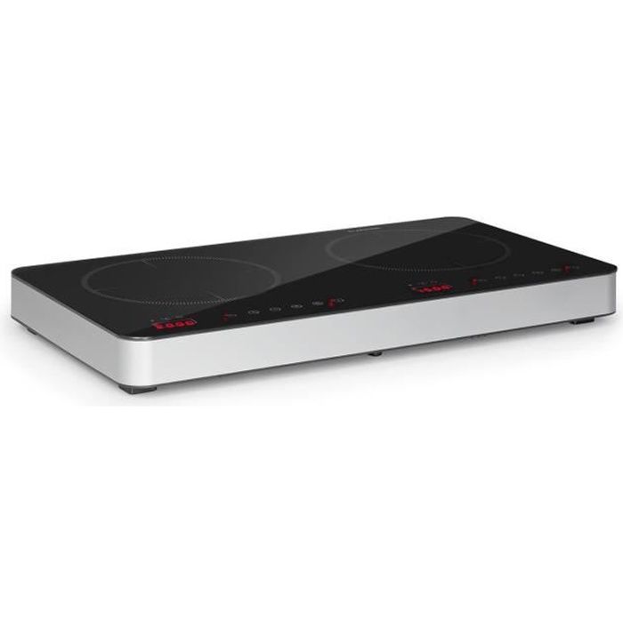 Klarstein Cookio Double Table de cuisson à induction 3500W - 60°C > 240° C - Vitrocéramique