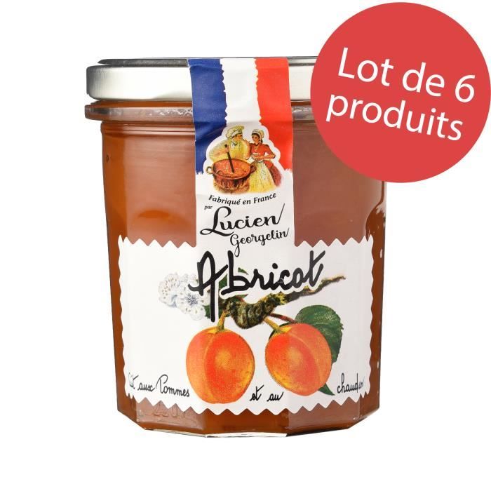 LOT 6 x Préparation d'Abricots 320g