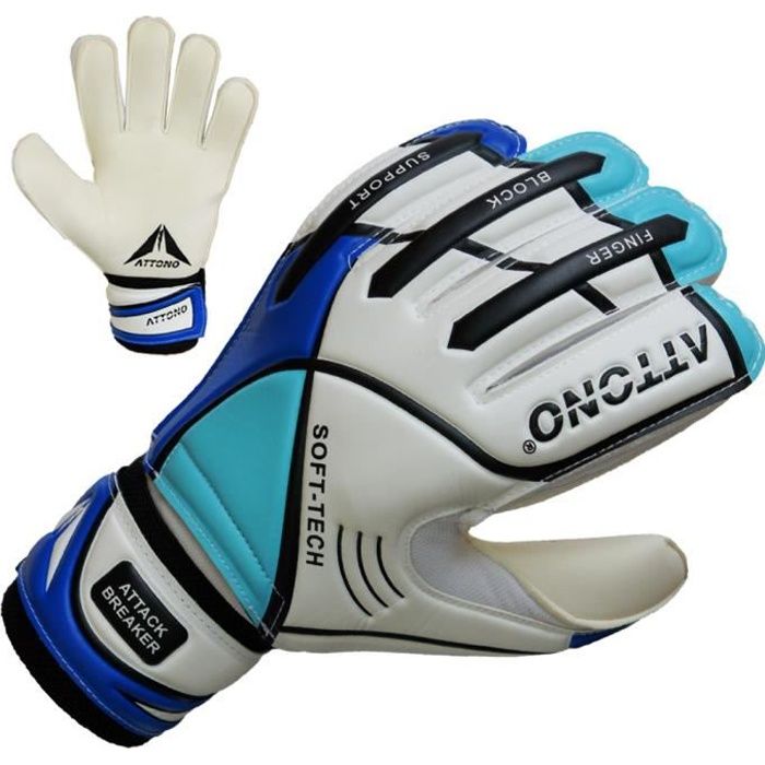 Gants de gardien de but -ATTACK BREAKER- avec protection des doigts de ATTONO